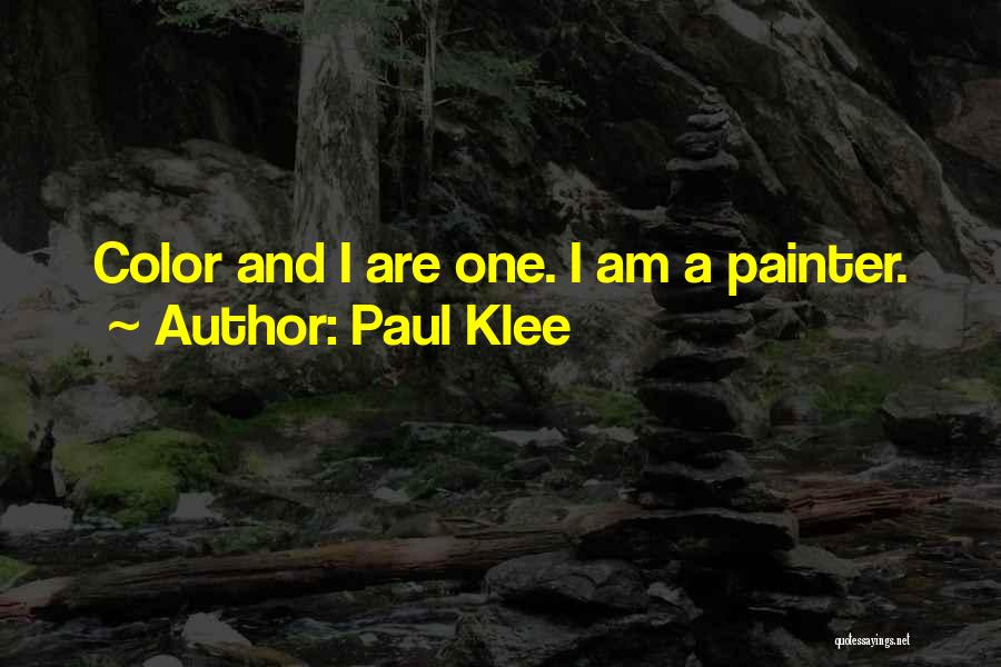 Klee Quotes By Paul Klee