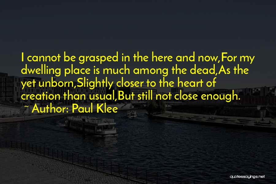 Klee Quotes By Paul Klee