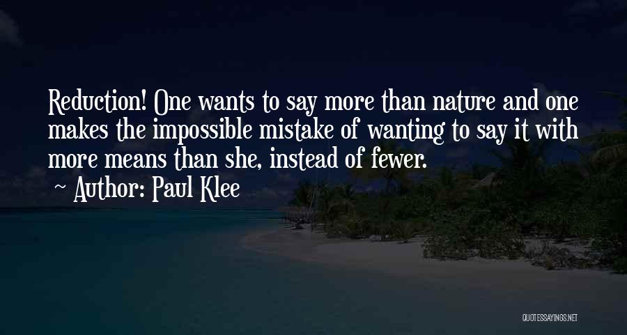 Klee Quotes By Paul Klee