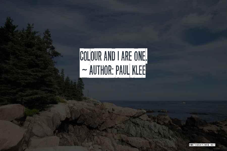 Klee Quotes By Paul Klee