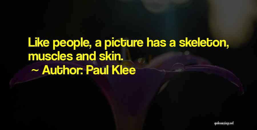 Klee Quotes By Paul Klee