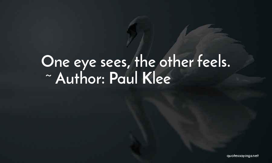 Klee Quotes By Paul Klee