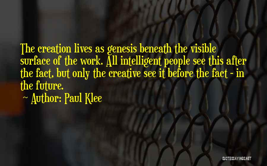 Klee Quotes By Paul Klee