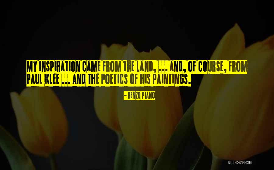 Klee Quotes By Renzo Piano Klee Quotes By Renzo Piano
