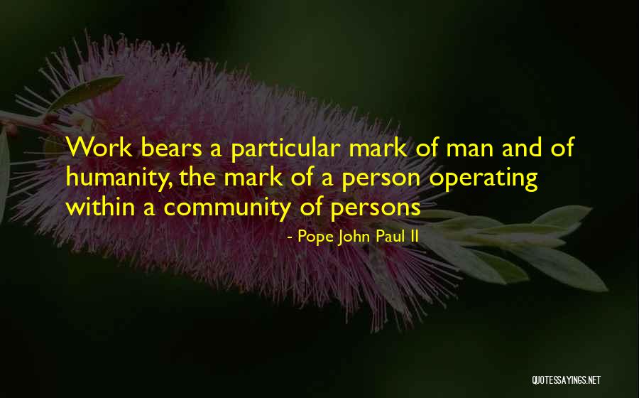 Kleeblatt Laufhaus Quotes By Pope John Paul II Kleeblatt Laufhaus Quotes By Pope John Paul II