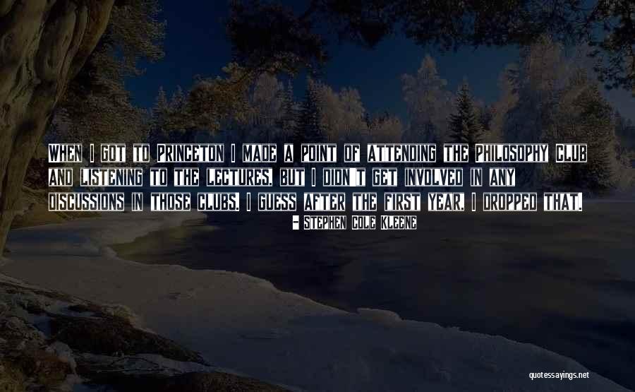 Kleene Quotes By Stephen Cole Kleene Kleene Quotes By Stephen Cole Kleene