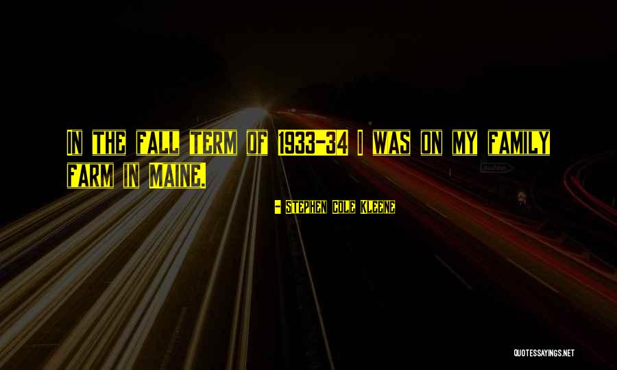 Kleene Quotes By Stephen Cole Kleene Kleene Quotes By Stephen Cole Kleene