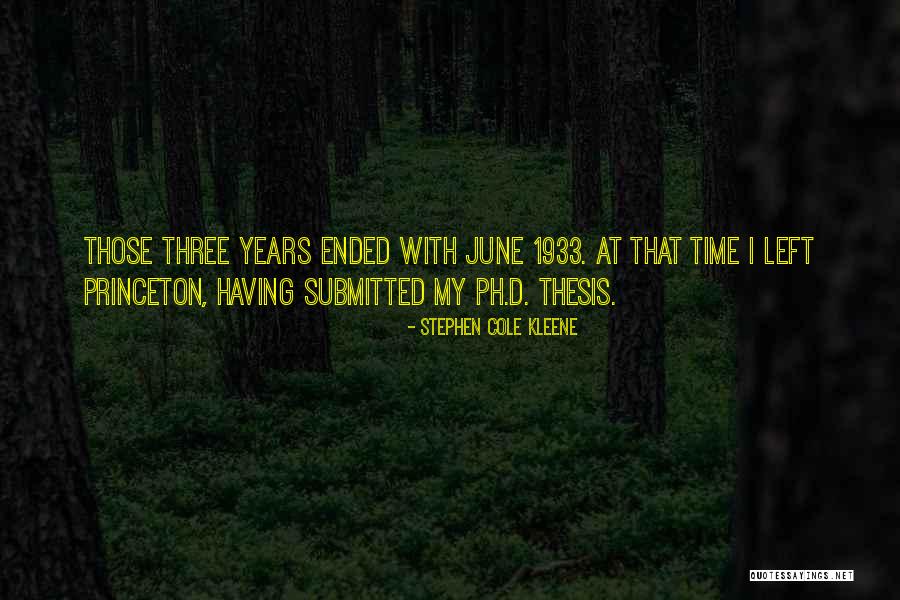 Kleene Quotes By Stephen Cole Kleene Kleene Quotes By Stephen Cole Kleene