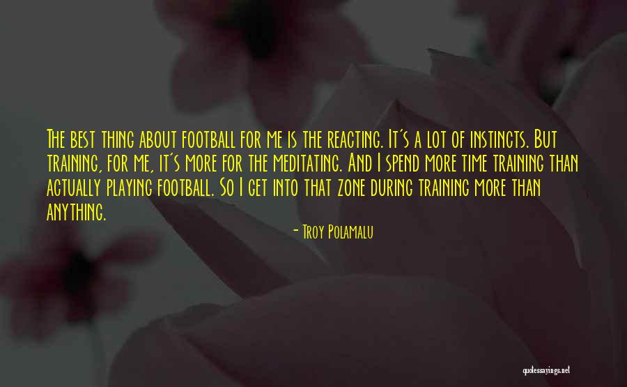 Klementina Ngjeci Quotes By Troy Polamalu Klementina Ngjeci Quotes By Troy Polamalu