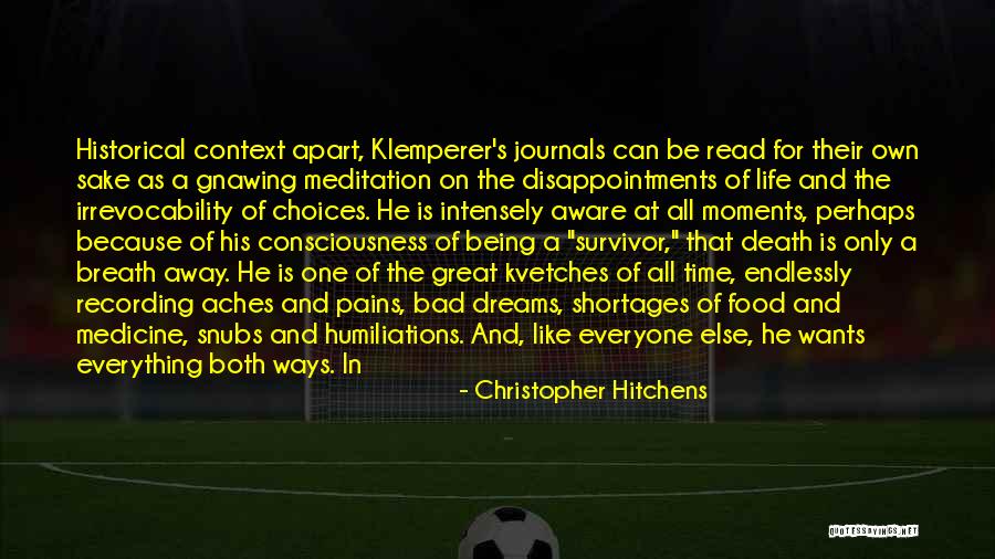 Klemperer Quotes By Christopher Hitchens Klemperer Quotes By Christopher Hitchens