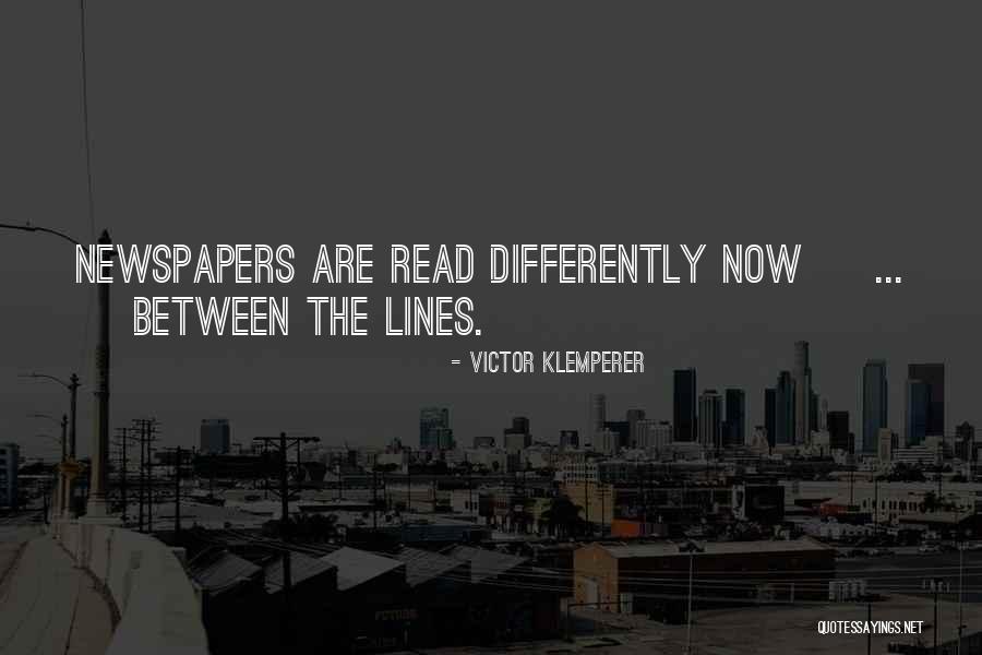 Klemperer Quotes By Victor Klemperer Klemperer Quotes By Victor Klemperer