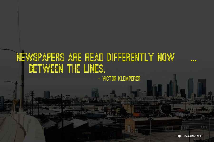 Klemperer Victor Quotes By Victor Klemperer Klemperer Victor Quotes By Victor Klemperer