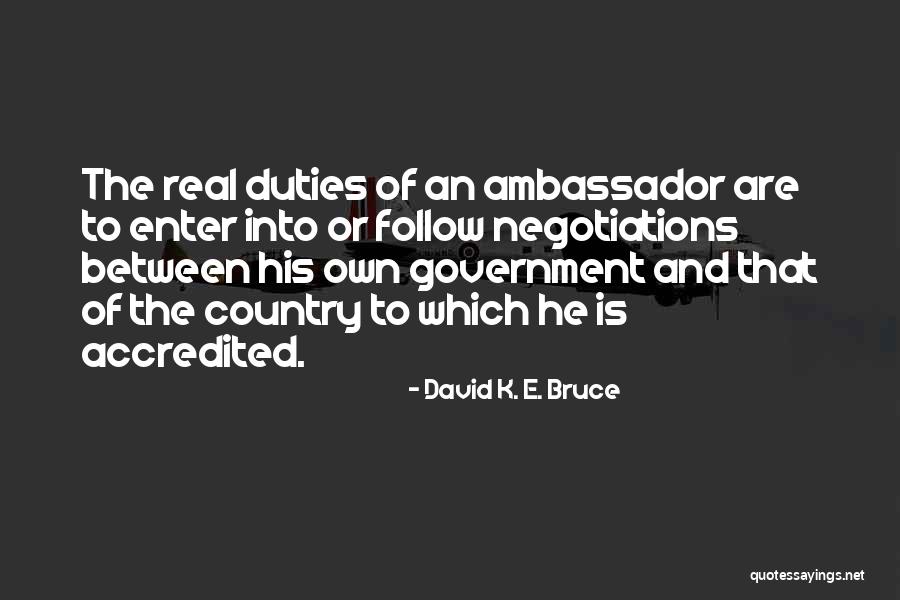 Klems Spencer Quotes By David K. E. Bruce Klems Spencer Quotes By David K. E. Bruce