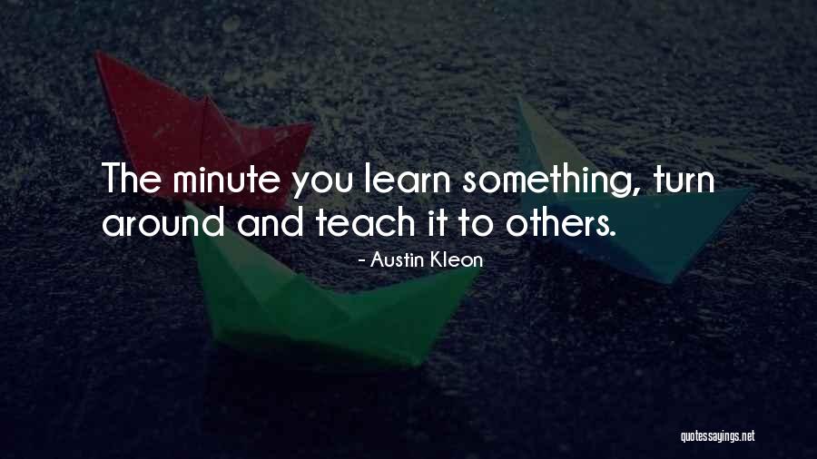 Kleon Quotes By Austin Kleon