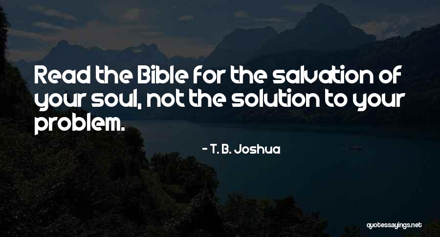 Klepek Klepek Quotes By T. B. Joshua Klepek Klepek Quotes By T. B. Joshua