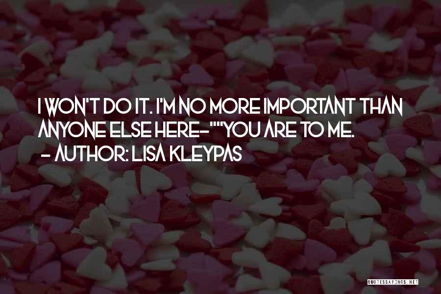 Kleypas Quotes By Lisa Kleypas