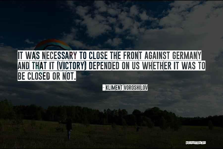 Kliment Voroshilov Quotes 2246730 Kliment Voroshilov Quotes 2246730