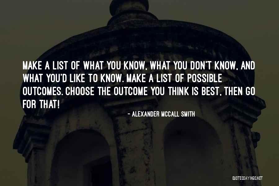 Klinci Za Quotes By Alexander McCall Smith Klinci Za Quotes By Alexander McCall Smith
