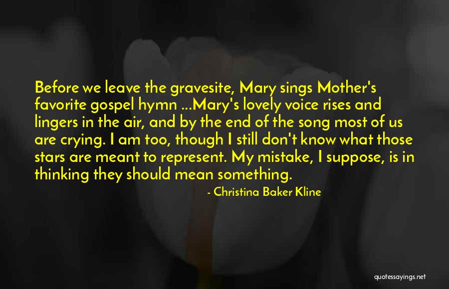 Kline Quotes By Christina Baker Kline