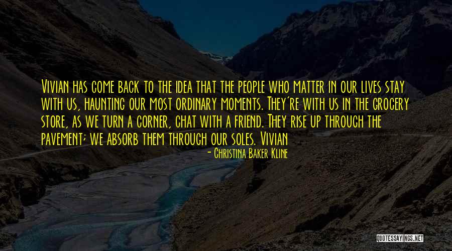 Kline Quotes By Christina Baker Kline