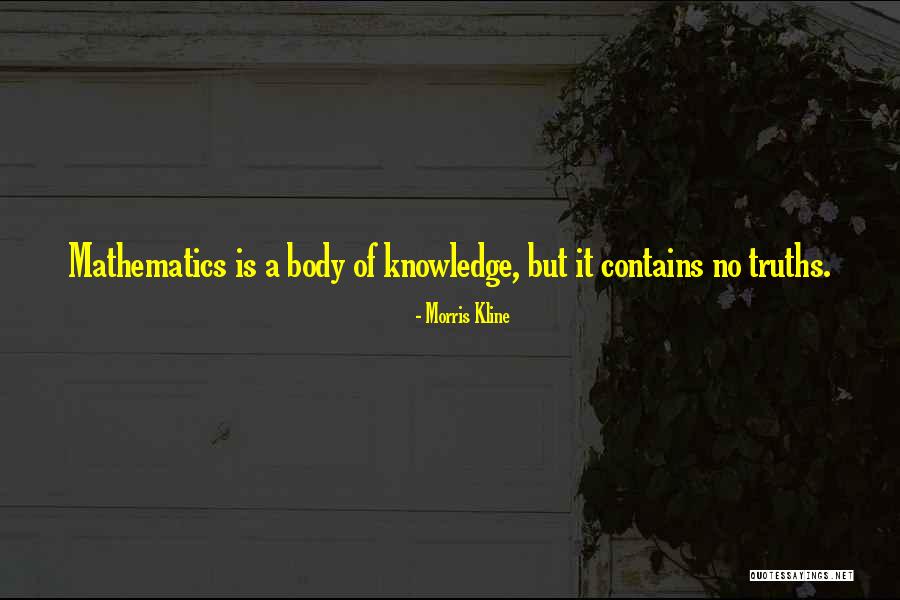 Kline Quotes By Morris Kline Kline Quotes By Morris Kline