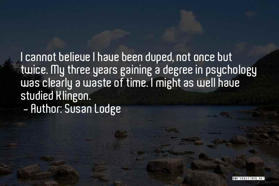 Klingon Quotes By Susan Lodge