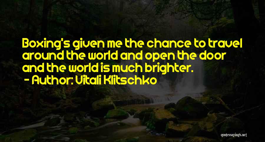 Klitschko Quotes By Vitali Klitschko