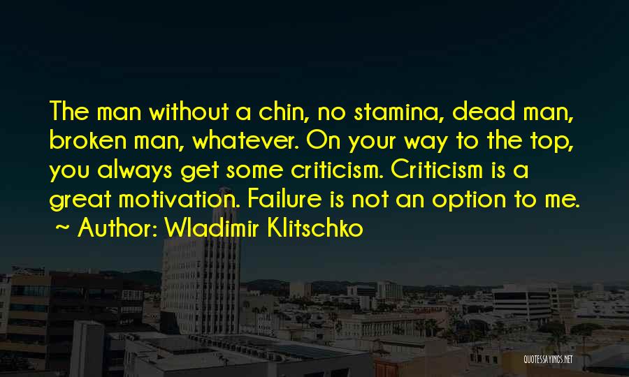 Klitschko Quotes By Wladimir Klitschko