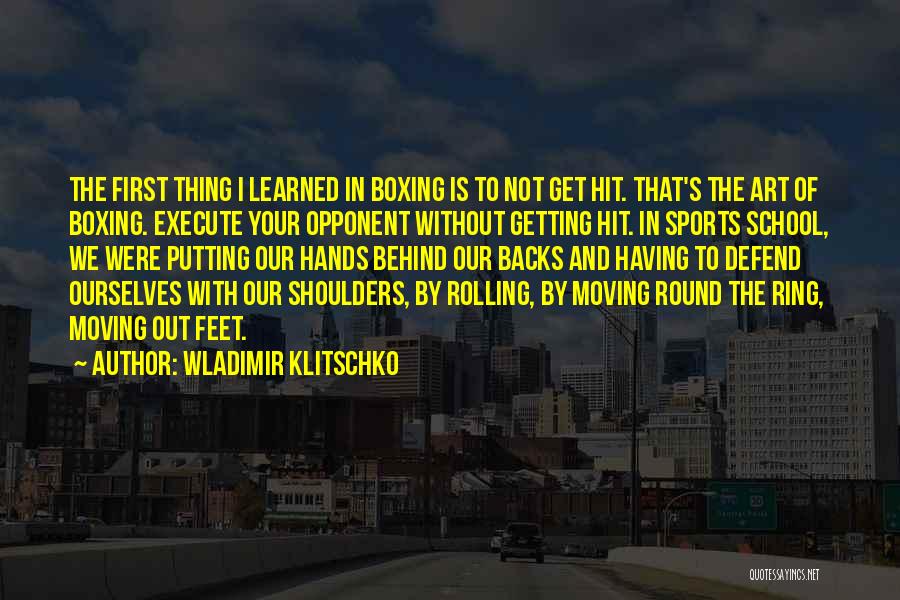 Klitschko Quotes By Wladimir Klitschko