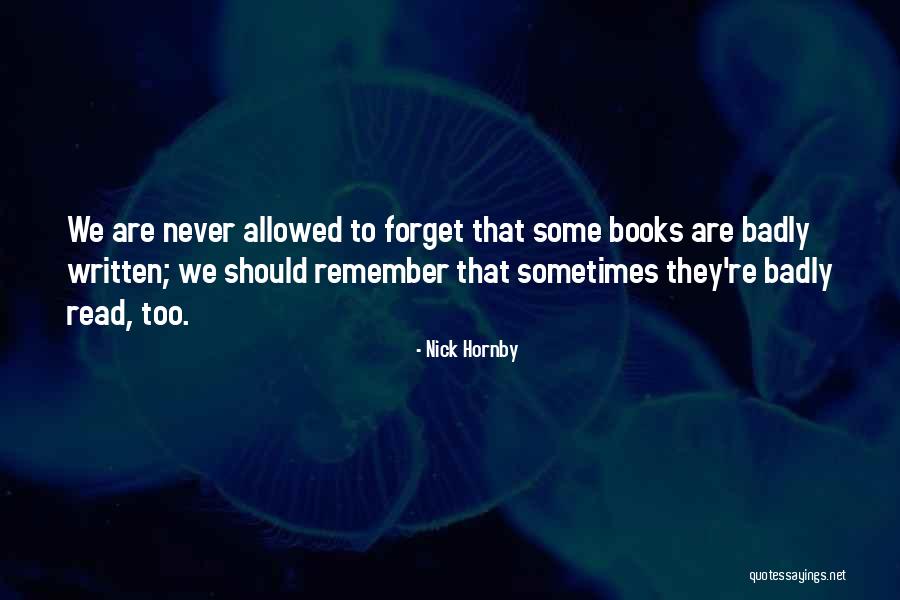 Kloor Chiropractic Quotes By Nick Hornby Kloor Chiropractic Quotes By Nick Hornby