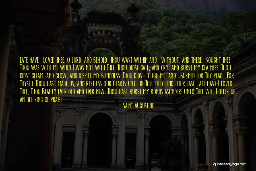 Klose Lymphedema Quotes By Saint Augustine Klose Lymphedema Quotes By Saint Augustine
