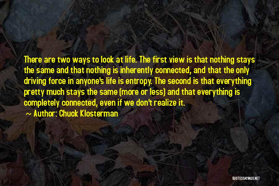 Klosterman Quotes By Chuck Klosterman