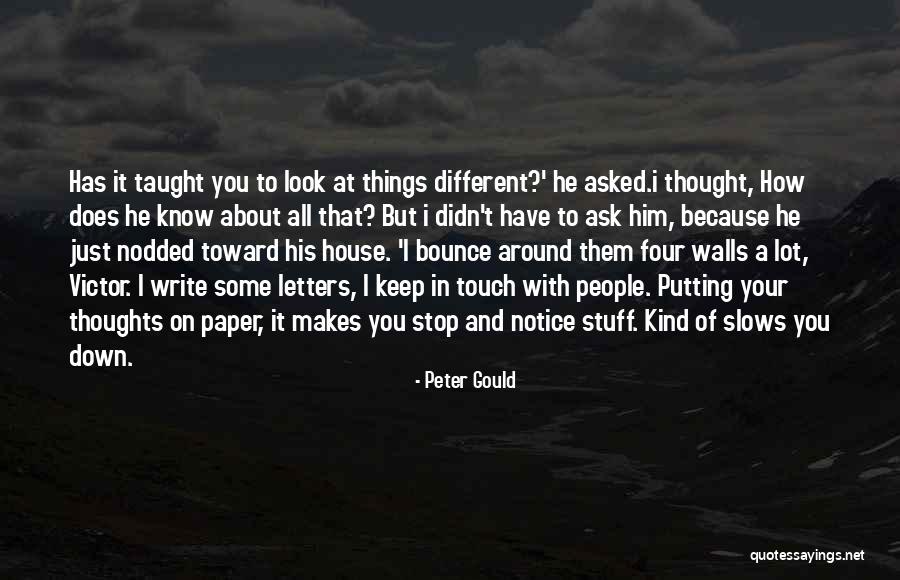 Klubertanz Quotes By Peter Gould Klubertanz Quotes By Peter Gould
