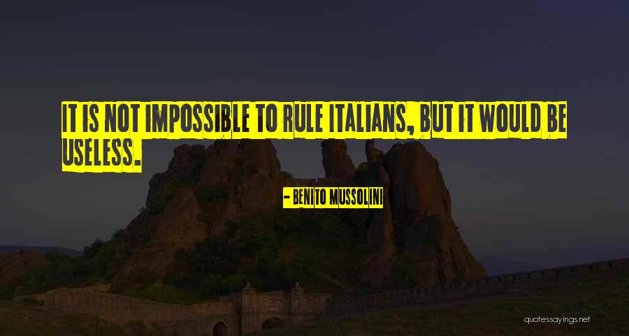 Klushman Quotes By Benito Mussolini Klushman Quotes By Benito Mussolini