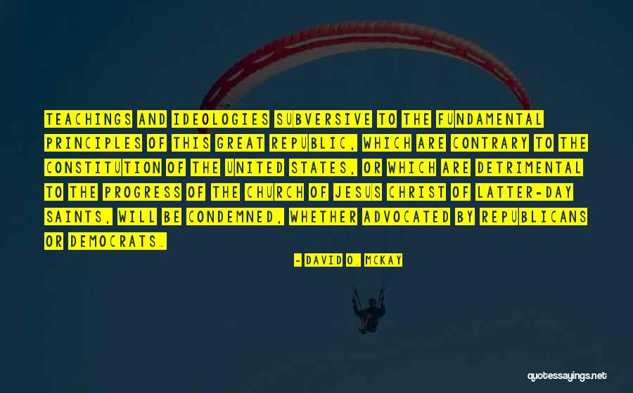 Knaden Quotes By David O. McKay Knaden Quotes By David O. McKay
