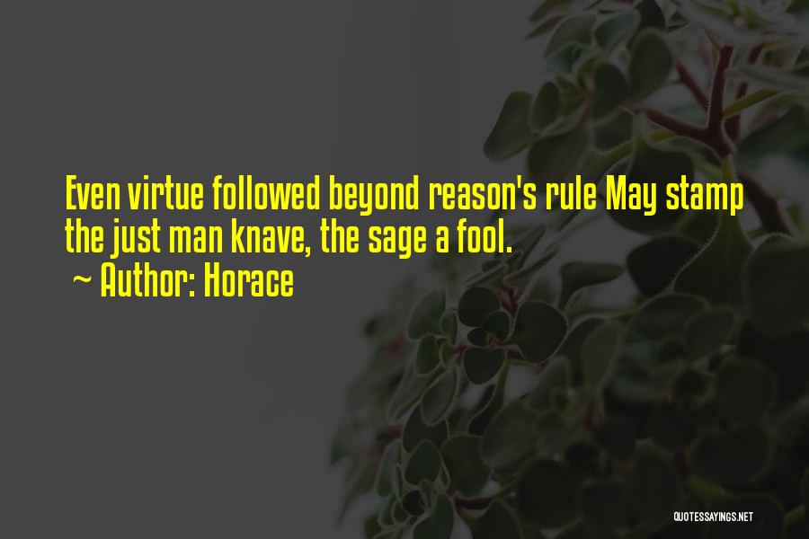 Knave Quotes By Horace