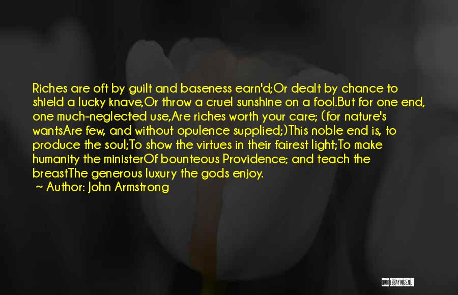 Knave Quotes By John Armstrong