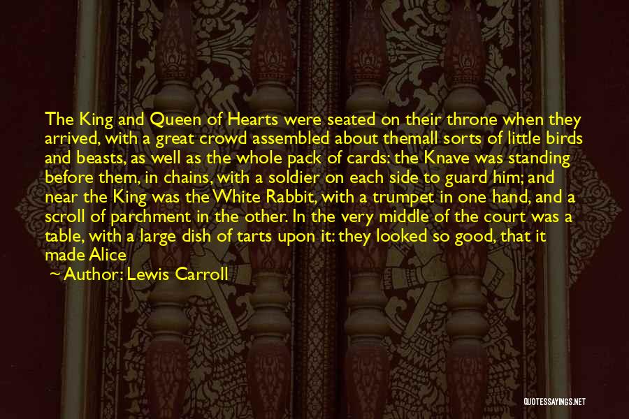 Knave Quotes By Lewis Carroll