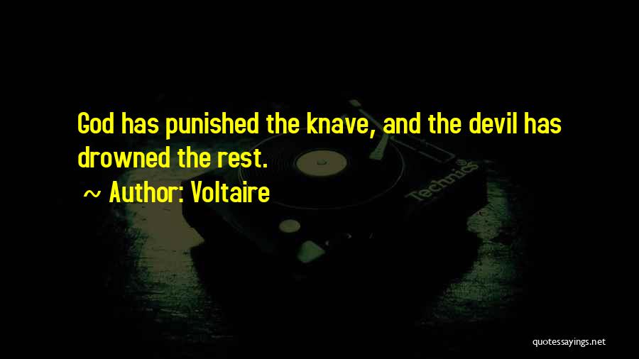 Knave Quotes By Voltaire