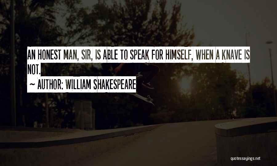 Knave Quotes By William Shakespeare