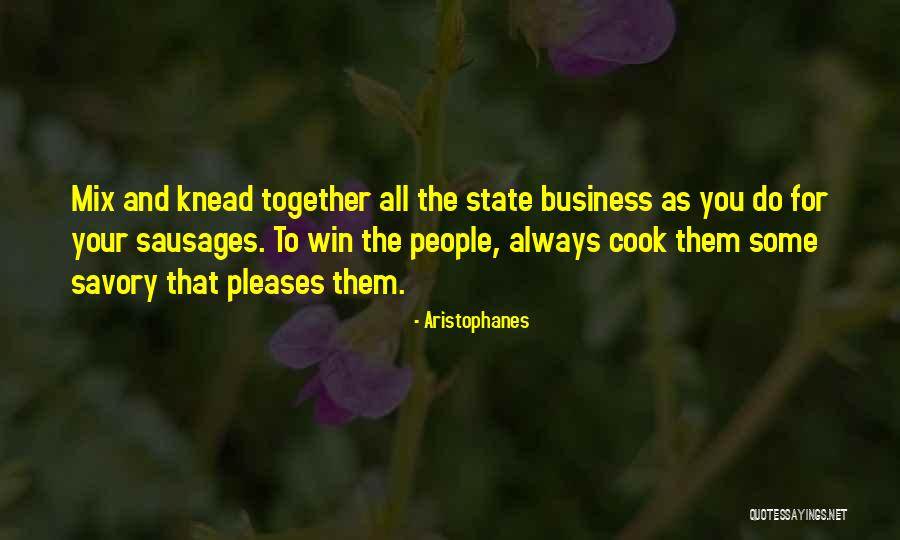 Knead Quotes By Aristophanes Knead Quotes By Aristophanes