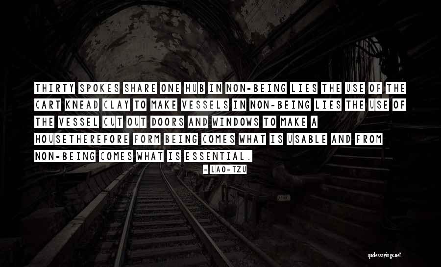 Knead Quotes By Lao-Tzu Knead Quotes By Lao-Tzu