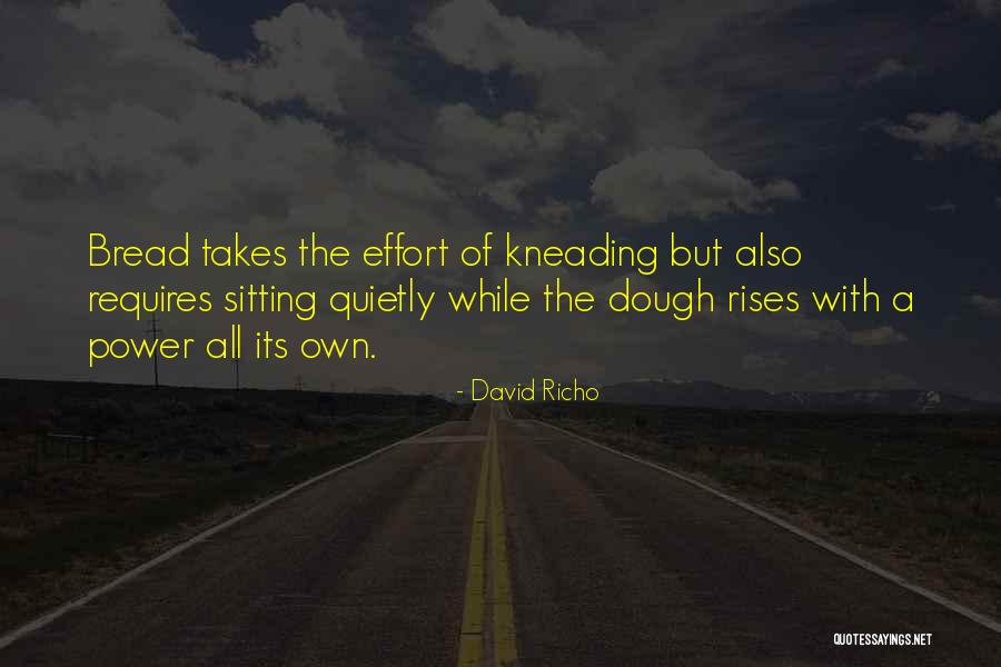 Kneading Bread Quotes By David Richo Kneading Bread Quotes By David Richo