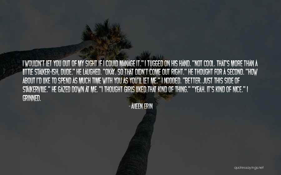 Knee Jerk Reflex Quotes By Aileen Erin