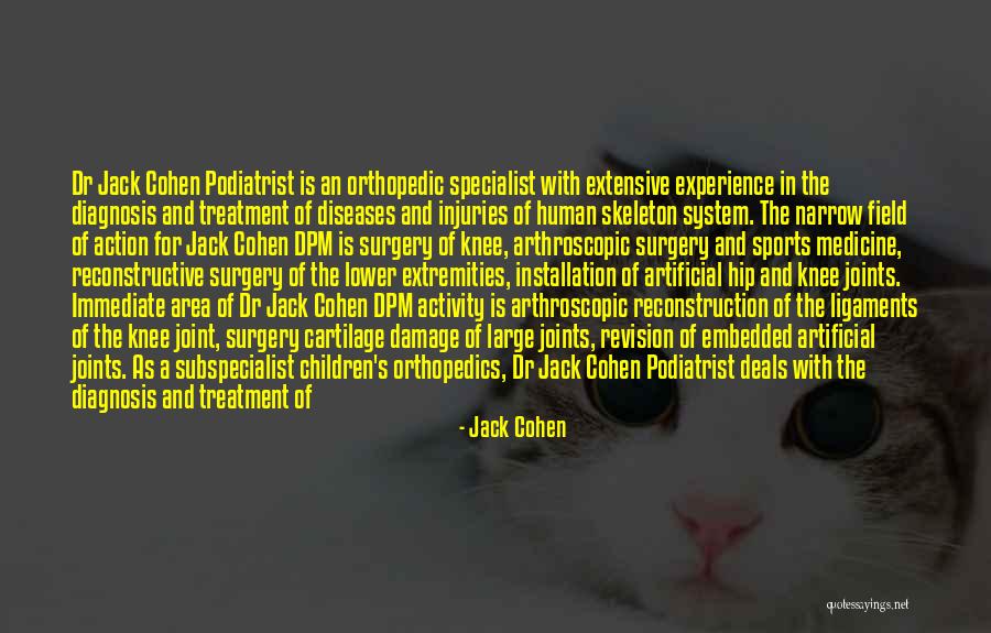Knee Joint Quotes By Jack Cohen Knee Joint Quotes By Jack Cohen