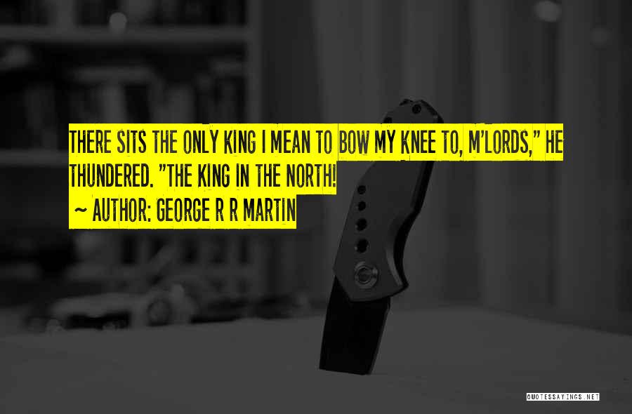 Knee Quotes By George R R Martin