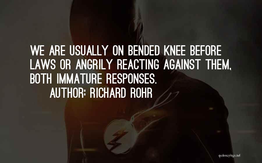 Knee Quotes By Richard Rohr