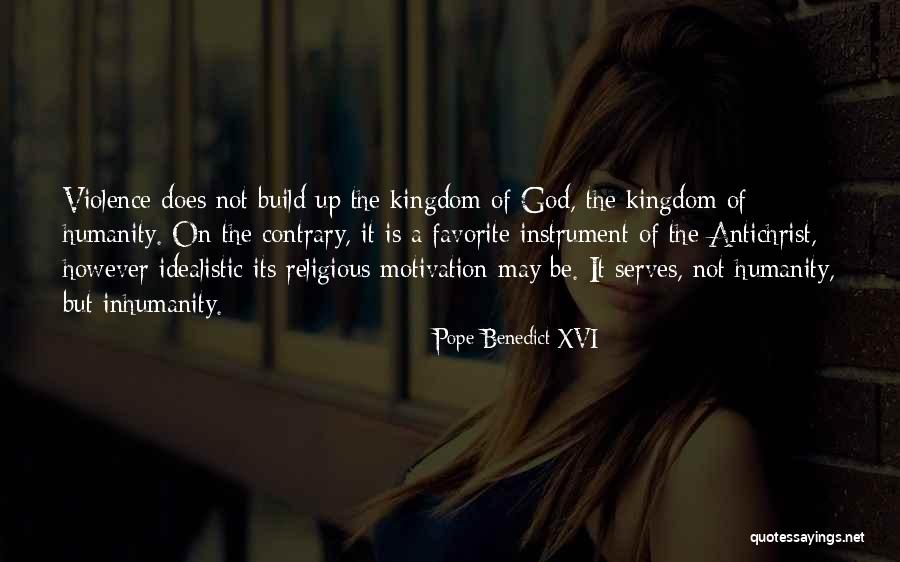 Kneebone Boy Quotes By Pope Benedict XVI Kneebone Boy Quotes By Pope Benedict XVI