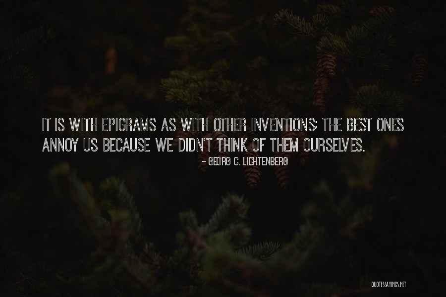 Kneeled Glass Quotes By Georg C. Lichtenberg Kneeled Glass Quotes By Georg C. Lichtenberg