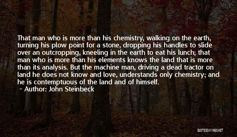Kneeling Stone Quotes By John Steinbeck